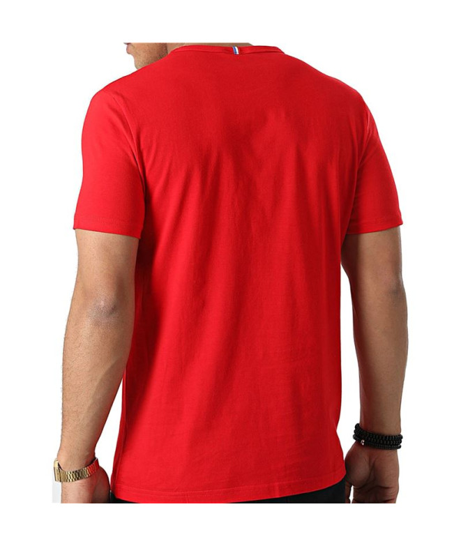 T-shirt Le Coq Sportif Bat Nº2 M Rouge