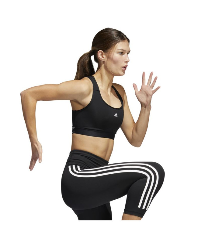 Sutiã esportivo Fitness adidas de Pwr Ms Pd Mulher