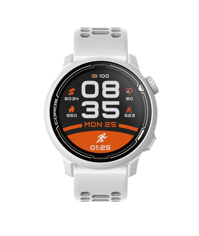 Montre Coros GPS Pace 2 Premium Sport Blanc...