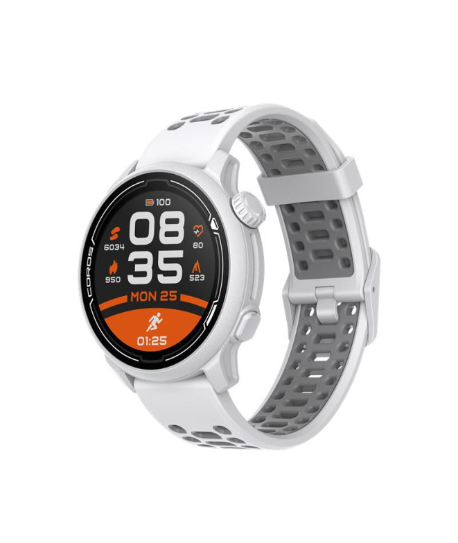 Reloj Coros Pace 2 Premium GPS Sport White Silicon