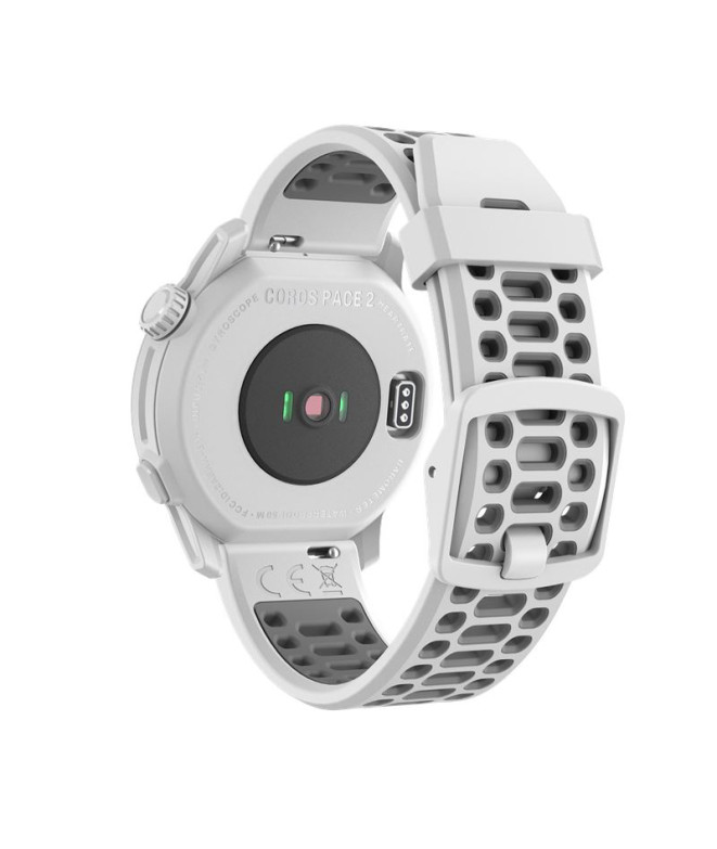 Reloj Coros Pace 2 Premium GPS Sport White Silicon