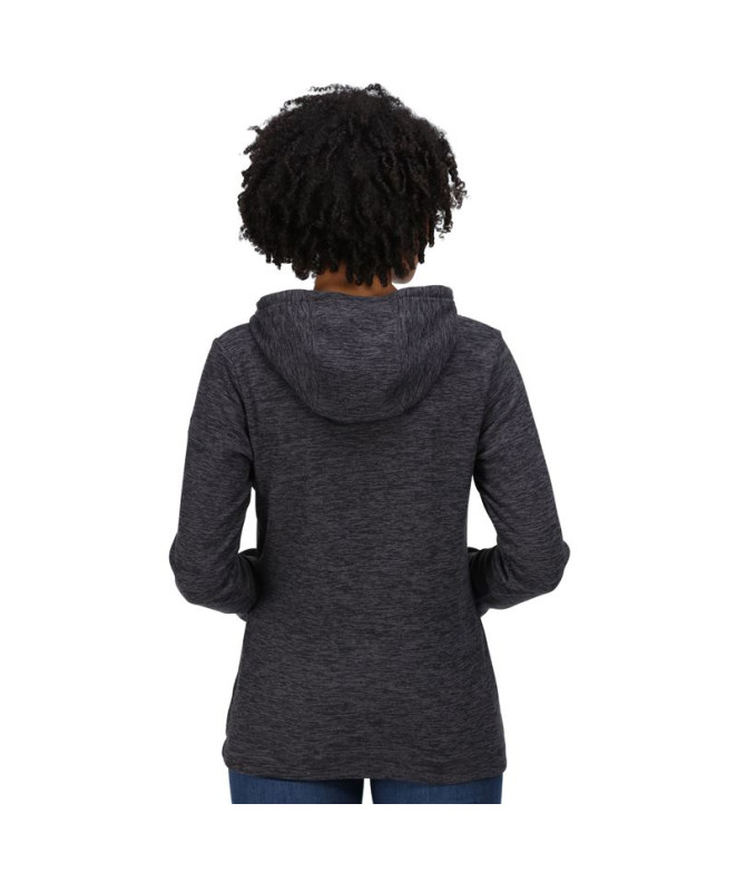 Sudadera polar Regatta Kizmit II Hooded Marl W...