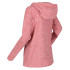 Casaco com capuz Regatta Kizmit II Hooded Marl W Pink