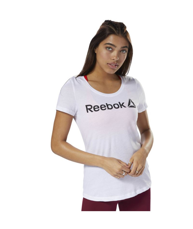 T-shirt Fitness Reebok Encolure dégagée