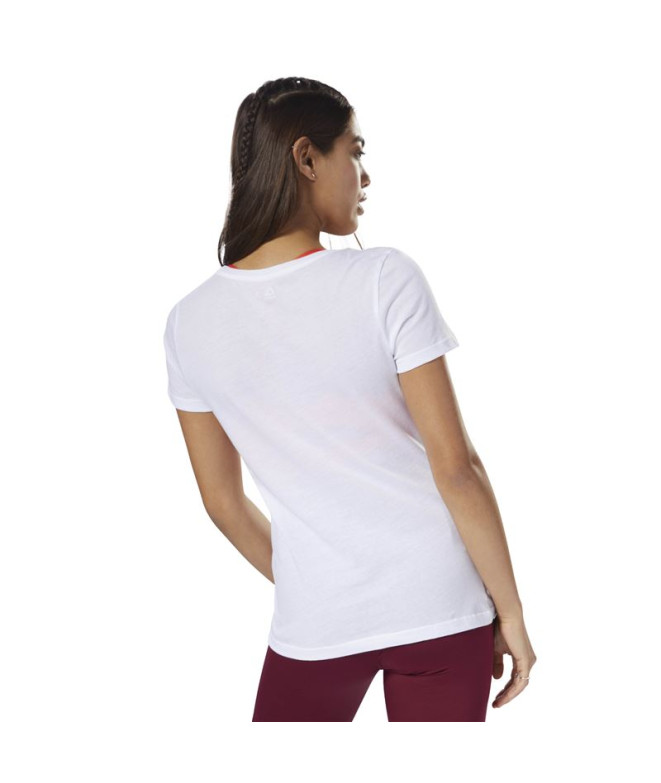 T-shirt de fitness Reebok Gola redonda