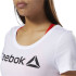 T-shirt de fitness Reebok Gola redonda