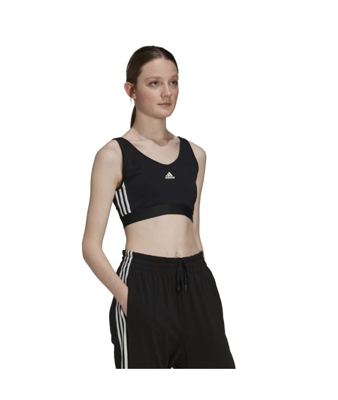Camiseta adidas 3S Cro Mujer