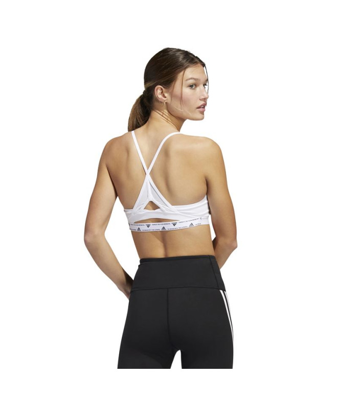 Sutiã esportivo Fitness adidas da Aeroreact Ls...