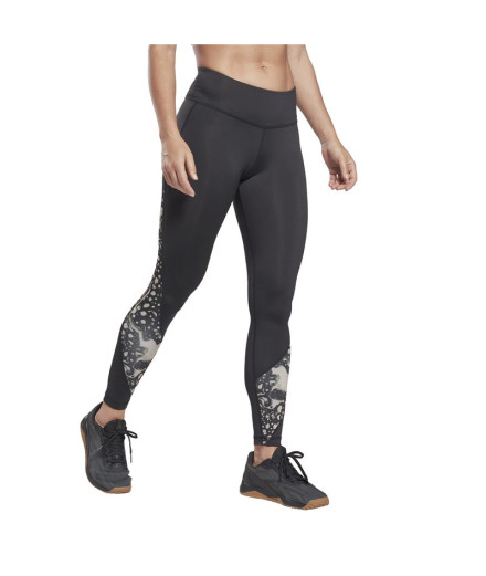 Leggings de fitness Reebok Modern Safari W Black 2