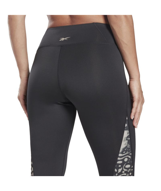 Leggings de fitness Reebok Modern Safari W Black