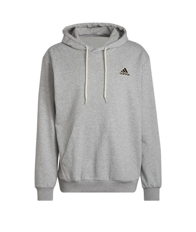 Moletom adidas Essentials Feelcomfy M Cinzento