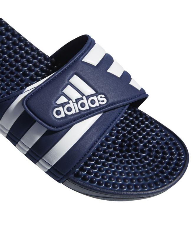 Chinelos adidas Adissage Azul Escuro/Branco