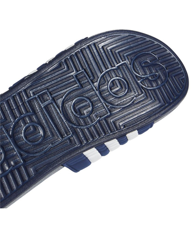 Tongs adidas Adissage Bleu Foncé/Blanc