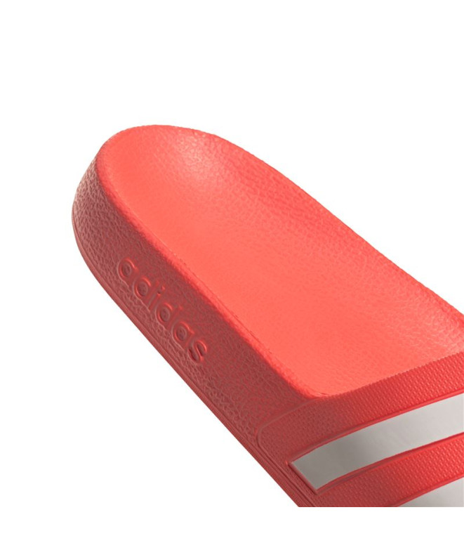 Tongs adidas Adilette Rouge/Blanc