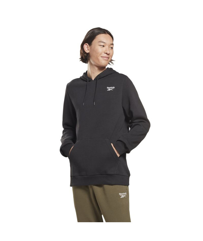 Sudadera Reebok Left Chest Logo Hood Black M