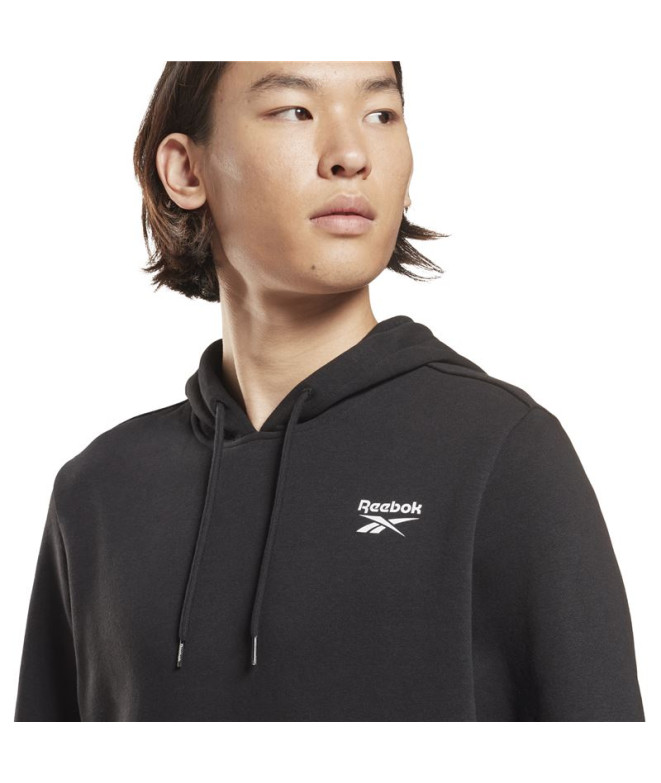 Sweatshirt Reebok Capuz com logótipo no peito...