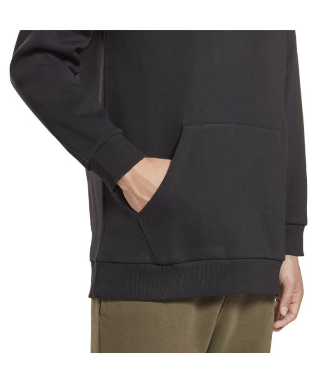 Sweatshirt Reebok Capuz com logótipo no peito...