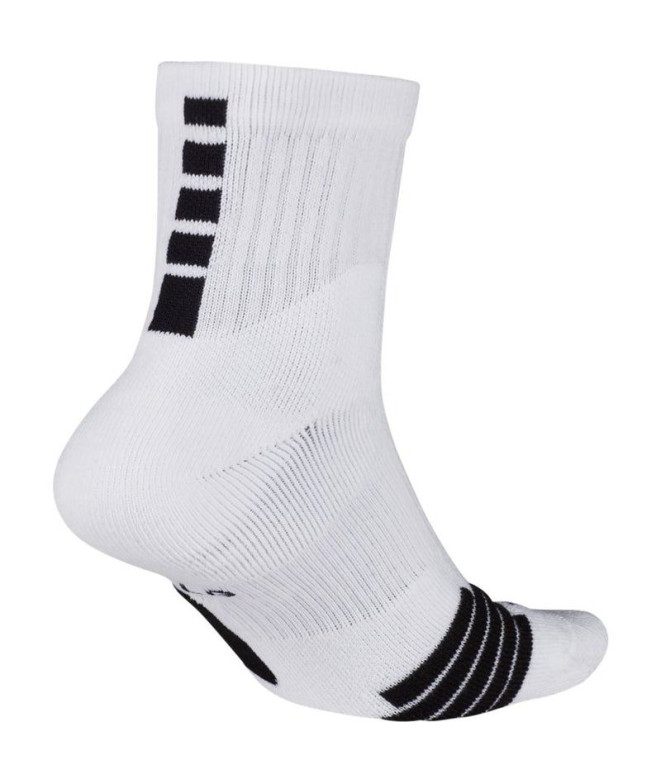Calcetines Nike Elite Mid White