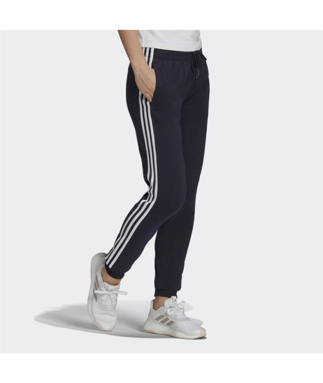 Calça adidas Essentials 3 Bandas W Azul
