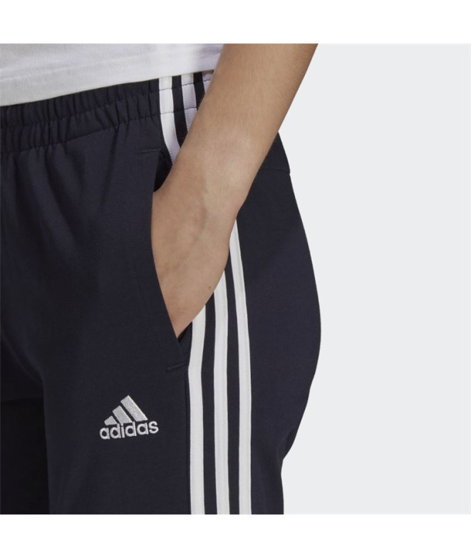 Calça adidas Essentials 3 Bandas W Azul