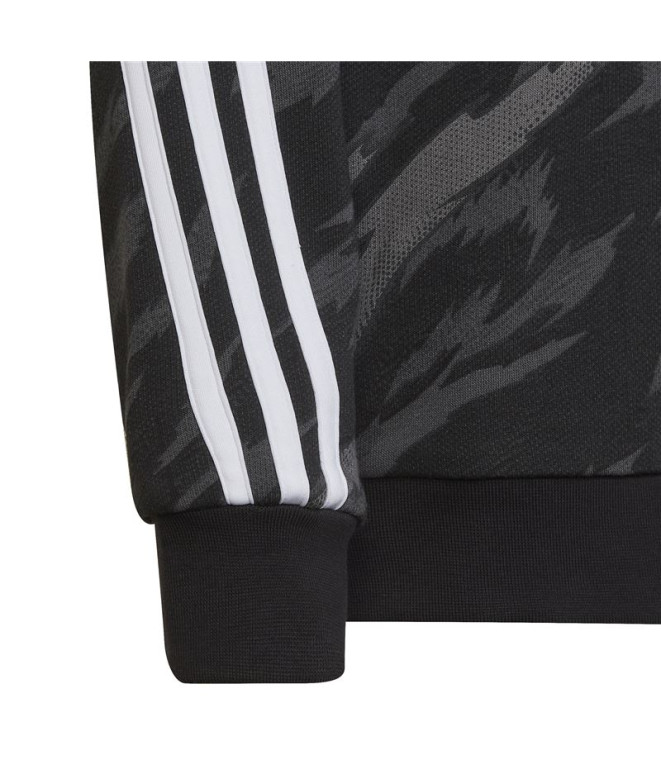 Sweatshirt adidas 3 Stripes Boys Black