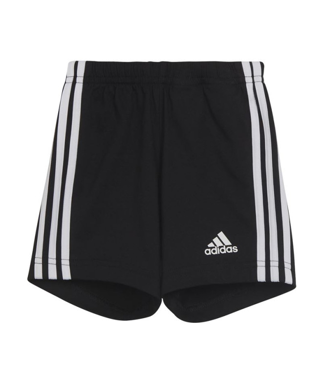 Conjunto adidas 3 Bandas Kids White