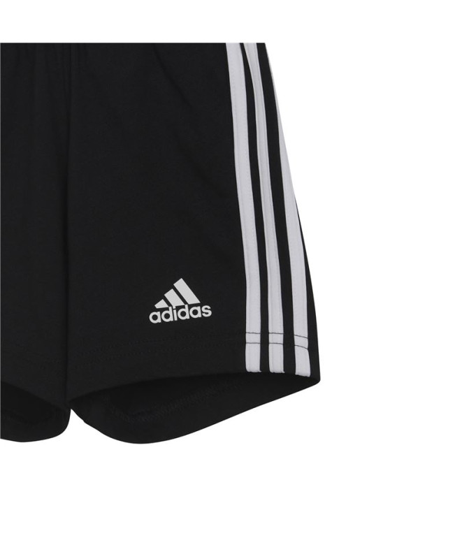 Conjunto adidas 3 Bandas Kids White
