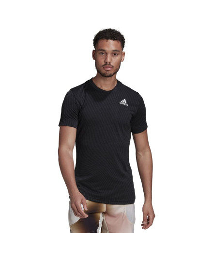 Chemise de tennis adidas Freelift M Black 2