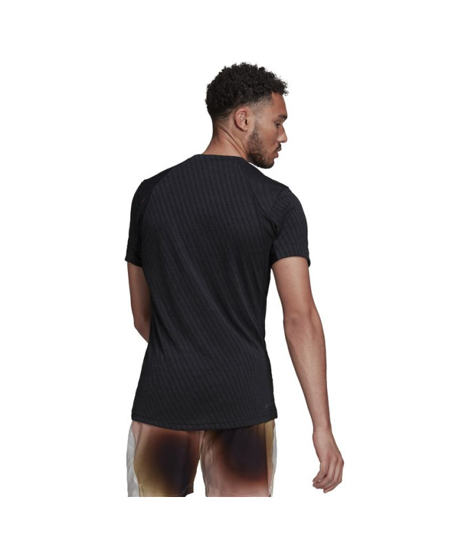 Camiseta de tenis adidas Freelift M Black