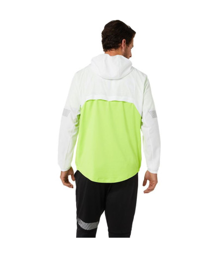 Veste de running ASICS Lite-Show M Blanc 2