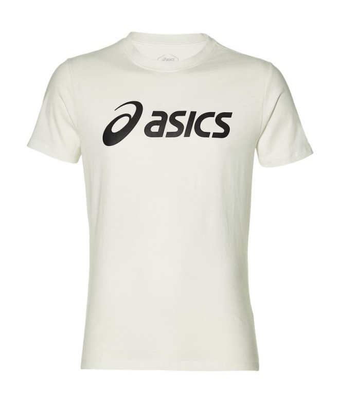 T-Shirt branca com o logótipo grande da ASICS