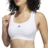 Sujetador de training adidas Powerreact Medium-Support Bra W White
