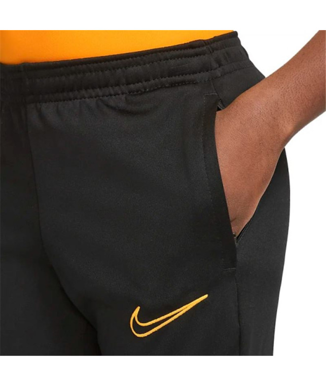 Calça futebol Nike da Dri-FIT Academy Boys Preto