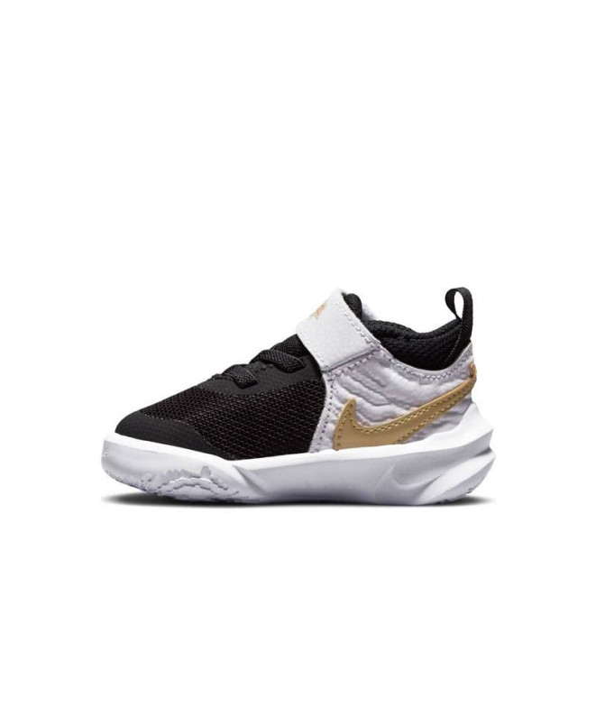 Sapatilhas Nike Team Hustle D 10 Baby Preto