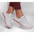 Chaussures Skechers Flex Appeal 4.0-Bril Femme Maille blanche/bordures or rose