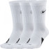 Pack de 3 calcetines Nike Everyday Crew Blanco