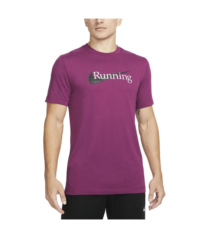Camiseta Nike Dri-FIT M Purple