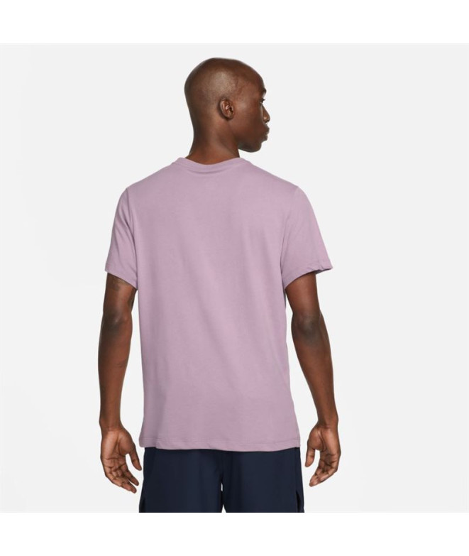 T-shirt Nike Dri-FIT M Pourpre
