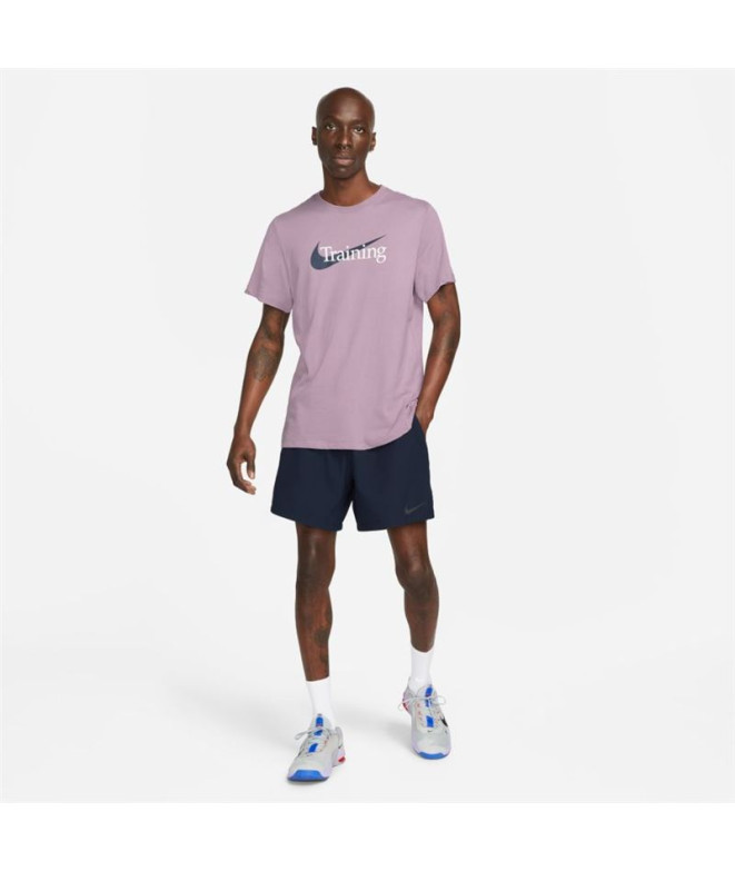 Camiseta Nike Dri-FIT M Roxo
