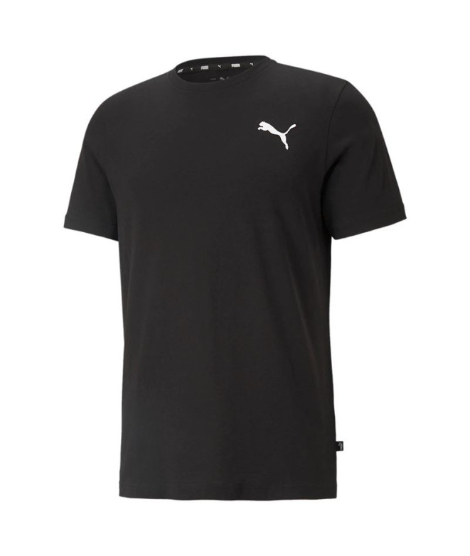 Camiseta Homem Puma Ess Logótipo pequeno Preto