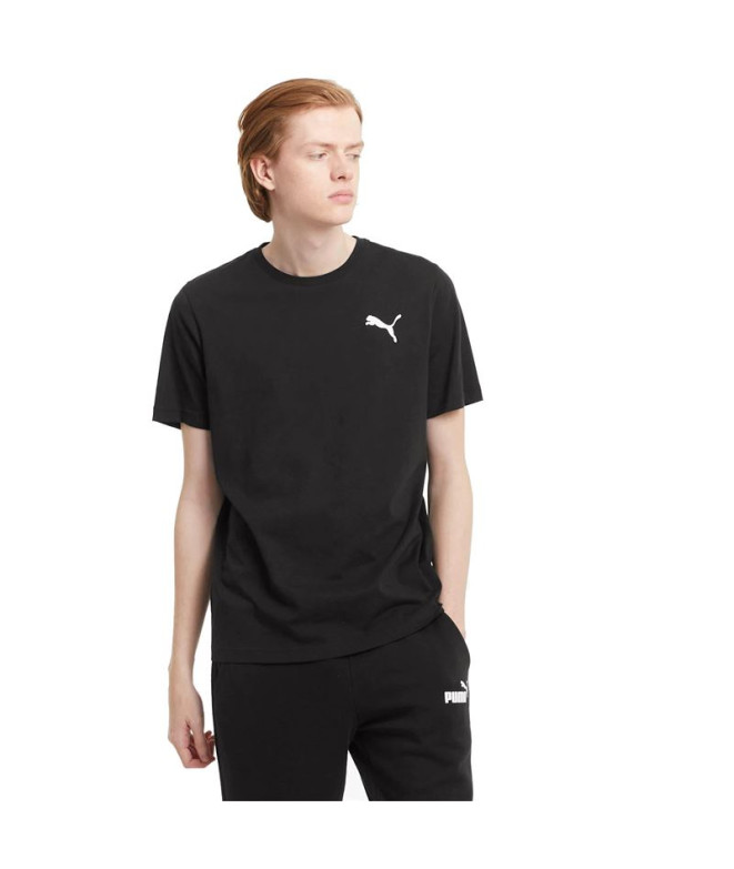 Camiseta Puma Ess Small Logo Hombre Negro