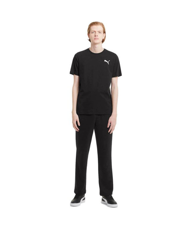 Camiseta Homem Puma Ess Logótipo pequeno Preto