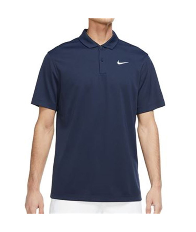 Camisa pólo de ténis NikeCourt Dri-FIT M azul