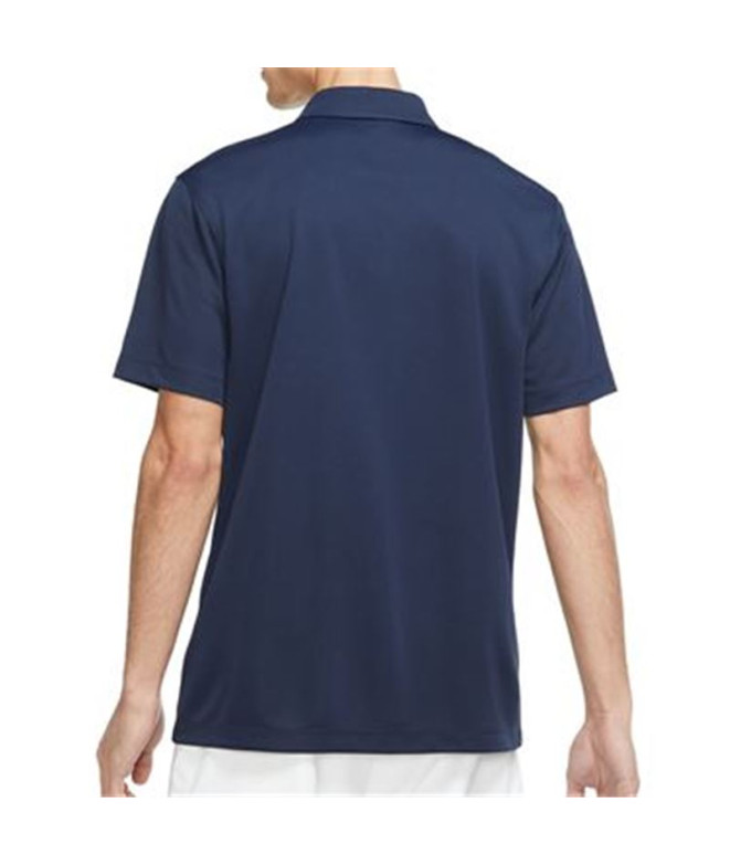 Polo tennis by NikeCourt Dri-FIT M Bleu