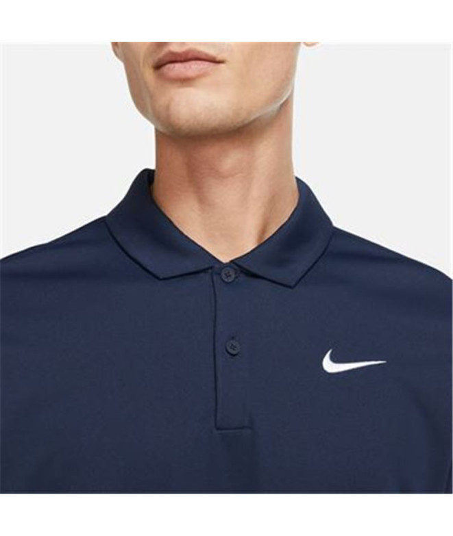 Polo tennis by NikeCourt Dri-FIT M Bleu