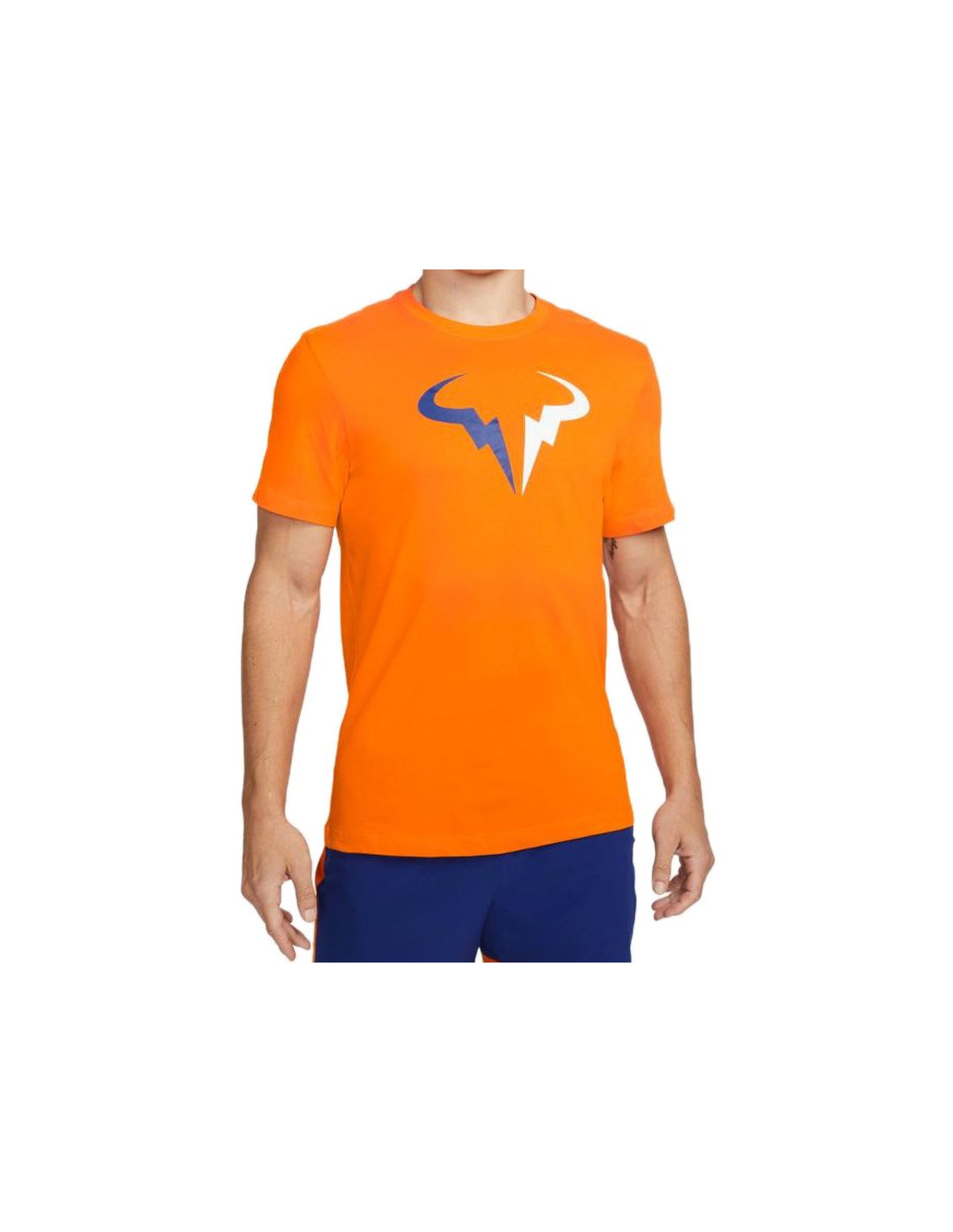 T-Shirt de ténis NikeCourt Dri-FIT Rafa M Laranja