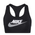 Sutiã esportivo Nike Dri-FIT Swoosh Cinzento