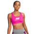 Sujetador deportivo Nike Dri-FIT Swoosh Pink