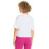 T-Shirt branca Puma Power Tape Cropped W