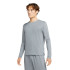 Camiseta running Nike manga comprida Dri-FIT Miler M Preto
